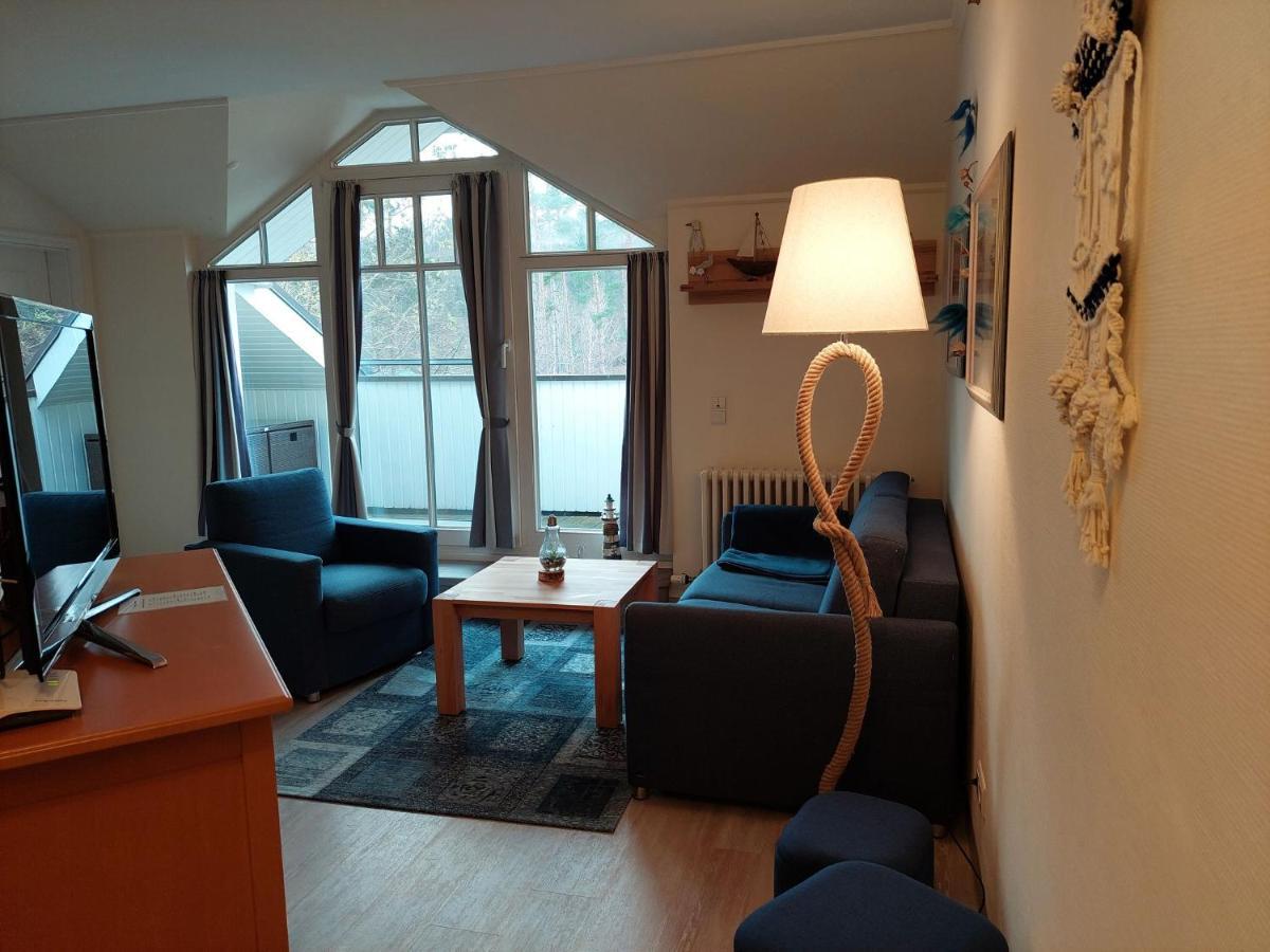 Duenenpark Binz - Komfort Ferienwohnung Mit 1 Schlafzimmer Und Balkon Im Dachgeschoss 282 Bagian luar foto